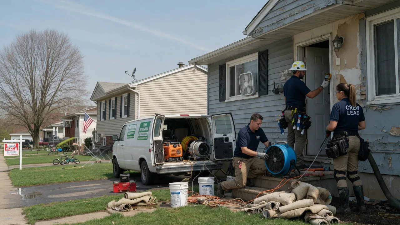 Flood Cleanup in Earlville, IL near me