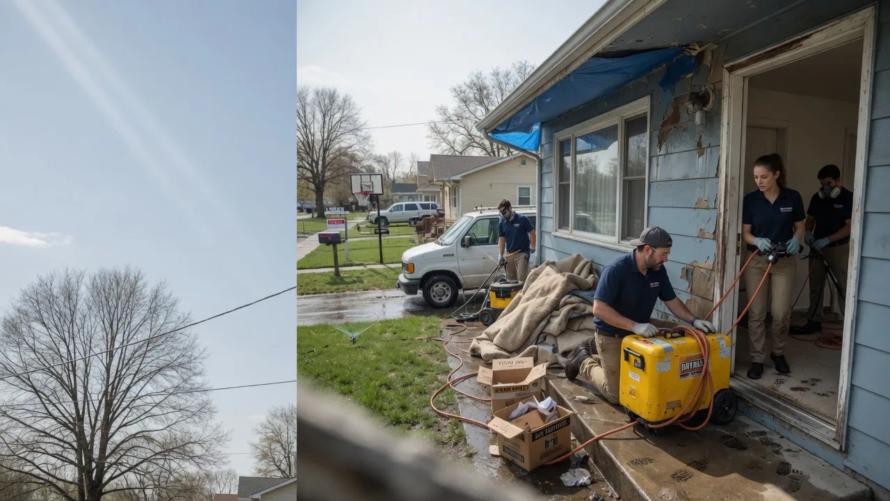 Basement Flood Cleanup in Earlville, IL near me